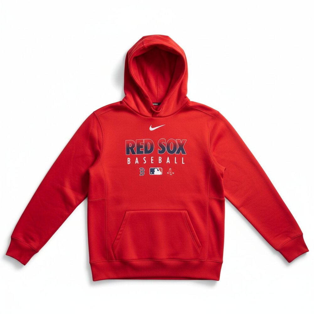 Boston Red Sox Nike Red Hoodie (Triple Logo)